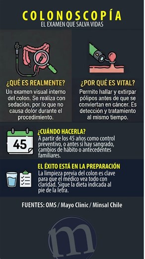 Colonoscopía: Pierde el miedo al examen que salva vidas 🔬