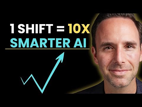 This One Shift Makes AI 10x Smarter | "Turn it from assistant to thought partner"