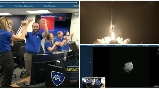 Nasa successfully crashes spacecraft into asteroid