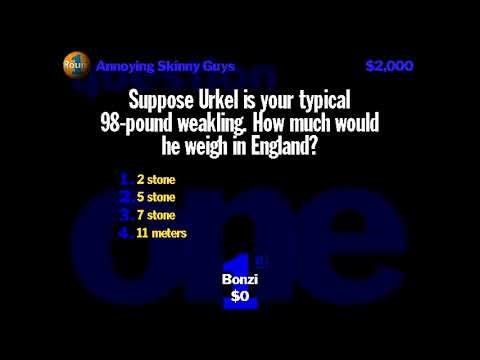 YDKJ Tabletop - Code 14223 / Question 209 - Annoying Skinny Guys (Volume 1 XL)