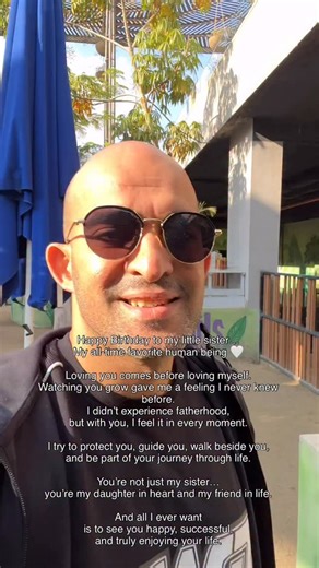 Bassem Magdy on Instagram: "Happy Birthday to my little sister… My all-time favorite human being 🤍 Loving you comes before loving myself. Watching you grow gave me a feeling I never knew before. I didn’t experience fatherhood, but with you, I feel it in every moment. I try to protect you, guide you, walk beside you, and be part of your journey through life. You’re not just my sister… you’re my daughter in heart and my friend in life. And all I ever want is to see you happy, successful, and trul