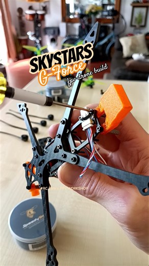 BUILDING A PRO SUB250 ULTRA LITE FPV DRONE SKYSTARS G-FORCE FRAME HAKRC F7226 AIO SPEEDYBEE ADAPTER