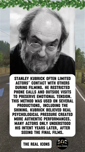 Stanley Kubrick Controlled Actors Through Isolation#stanleykubrick #stanley