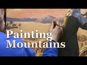 How to Paint Mountains in the Distance with Acrylic