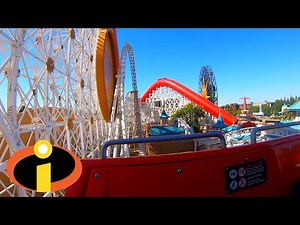 Incredicoaster - Front Row Full Ride | Disney's California Adventure | Pixar Pier [POV]