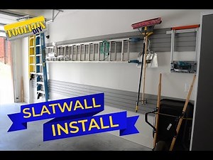 Slatwall Install | StoreWallHD | Garage Org Episode 7