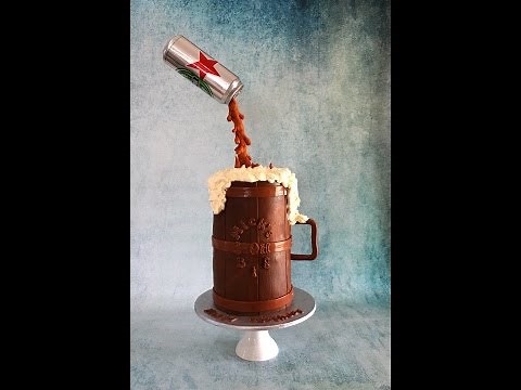 Gravity Defying Beer Can Cake - How To