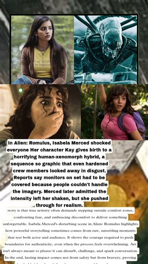 In Alien Romulus, Isabela Merced Shocked Everyone Her Role Kay. A Sequence So Graphic Than Even