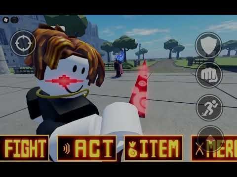 Showcase chara (the cursed child) in jump showdown