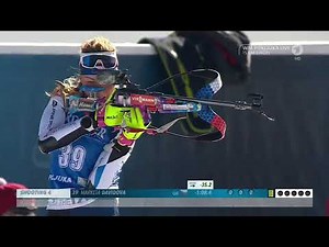 MARKETA DAVIDOVA GOLD 15km Einzel WM Pokljuka 2021