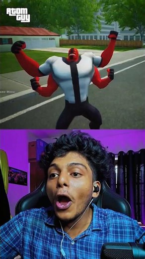 Gta 5 ന്റെ Ben 10 Cheat! 😱 (SUBSCRIBER CHEATS!) #shorts #gta5 #gta5gameplay #funny #comedy #games