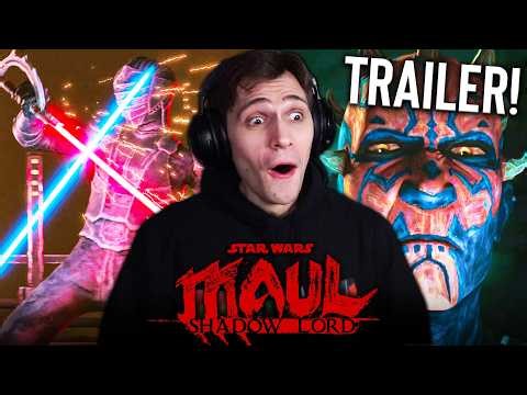 Star Wars: Maul - Shadow Lord Official Trailer REACTION!!
