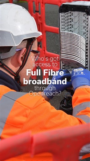 6.9K views · 14 reactions | Our gigabit-capable #network is reaching thousands of homes in Wakefield, Wrexham, Stoke-on-Trent, and Hartlepool  Check your postcode to see if you can receive #FullFibre  https://direc.to/jnSd | Openreach | Facebook