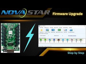 How to Upgrade NovaStar Receiving Card Firmware: Step-by-Step NovaLCT Tutorial | MRV Upgrade