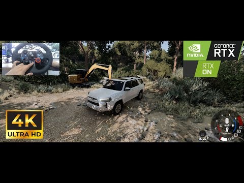 Realistic Toyota 4Runner Off-Road | Logitech G29 Gameplay 🚗🔥#beamngdrive #simulation #extreme