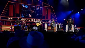 Tonight Stuie fulfilled a lifelong ambition to perform on the Grand Ole Opry, playing lead guitar for “Brothers of the Heart” - Jimmy Fortune, Mike Rogers, Bradley Walker and Ben Isaacs. All of our family were there to cheer them on as they performed songs off their brand new album “Listen to the Music”. Of course they are all incredible musicians but more than that, they have become like family to us and it was an honour for Stuie to be on the Opry stage with them. And then our night got even m