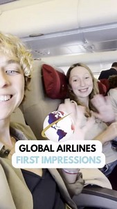 So, is Global Airlines worth it? On Thursday, Flight Finders Fran and Lauren hopped on Global Airlines' inaugural flight from Glasgow International Airport to New York JFK — here are their initial thoughts… ✨ Stay tuned for the whole review! 🔍 | Jack's Flight Club