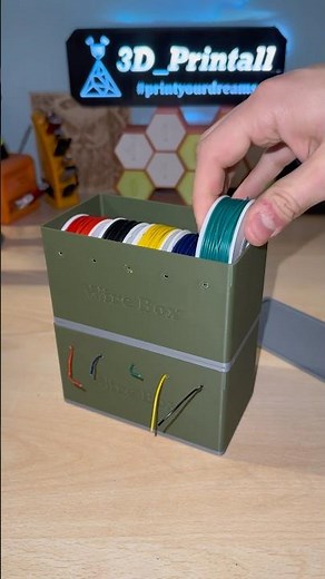 3D printed stackable Wire Box