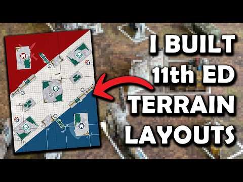 I built the NEW 40K terrain foorptints for £10!