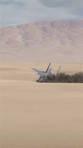 Desert Incident — F-15 Eagle Makes Hard Landing