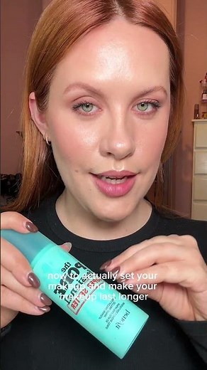 Here’s how to properly layer your finishing spray, setting spray and fixing spray for long lasting