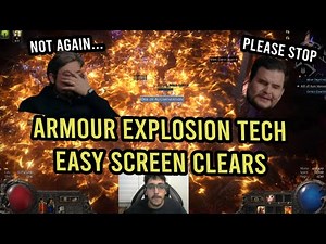 Armour Explosion Technique | Simple Multi Screen Clearing Effect | Kalltorak Path of Exile 2