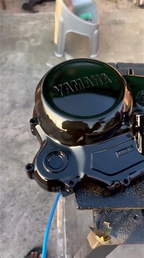 R15 engine cover paint #trending #automobile #youtube #youtubeshorts #viral #funny