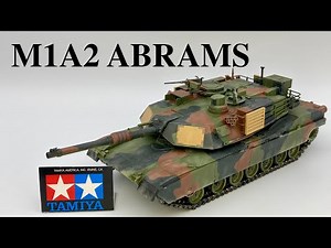 TAMIYA 1/48 M1A2 Abrams（Part 1/2）