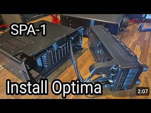 Yaesu FTX-1 Install SPA1 Optima Unit