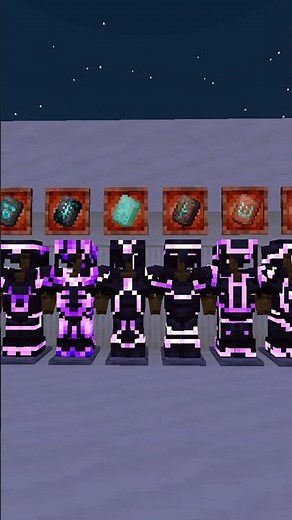 ネザライト装備の装飾！/Netherite gear decoration!