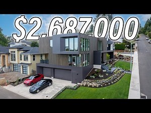 Inside a $2.7M Modern with Breathtaking Views and Architecture in Happy Valley Oregon