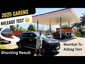 True Mileage 115km 😲 2025 Kia Carens Real World Mileage Test - City, Highway & Traffic Drive Review