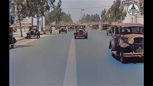 10K views · 335 reactions | Driving east down Wilshire Boulevard in Los Angeles, CA. (1935) #losangeles #losangelescalifornia #usa #explore #history #historical | Historical Los Angeles USA | Facebook