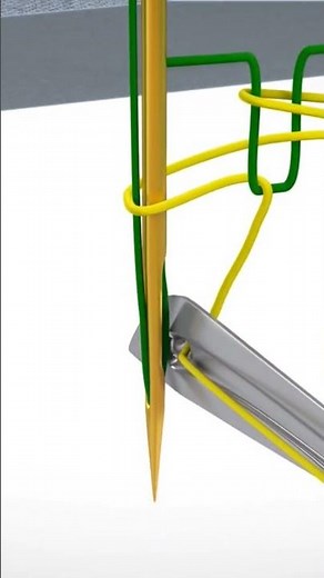 Overlock machine, Skip stitching form needle loop