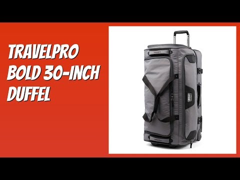REVIEW (2025): Travelpro Bold 30-Inch Duffel. Features.