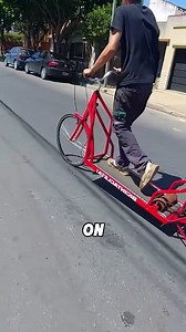 You can walk on this bicycle #bicycle #reelsfb #facts #Amazing #viral | Mystery Facts