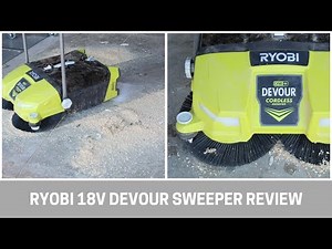 RYOBI ONE+ 18V Devour Sweeper | Tool Reviews