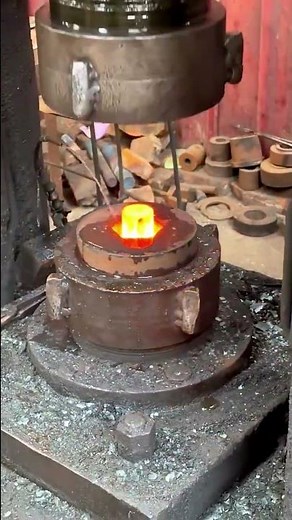 Nut forging process- Good tools and machinery make work easy