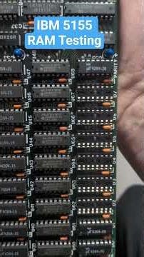 How to find a bad RAM chip #ibmpc