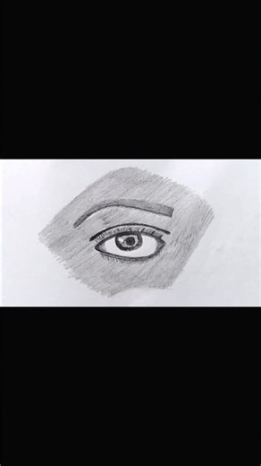 How to draw a realistic drawing || Easiest eye drawing tutorial || Easy drawings step by step