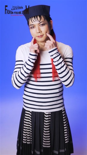 『ファッションフリークショー』日本公演 on Instagram: "🦋アンバサダー動画🦋 🟡 #増田貴久さん インタビュー② 今回のファッションとメイクの感想を伺いました💄💫 ”改めて、ゴルチエのデザインの 素晴らしさを感じました！” #ジャンポールゴルチエ"