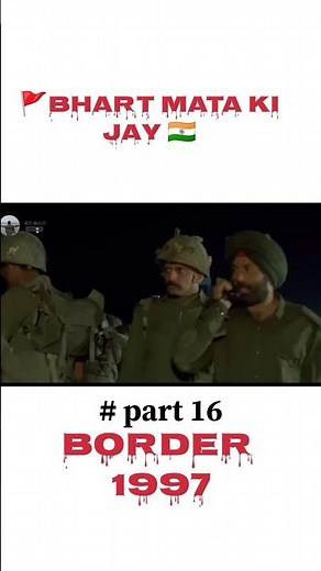 Border Movie War Scene Explained 🔥💣