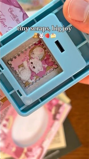 From Trash to Treasure: Sticker Scrap Edition 🌸🍓 #journaling #fyp #kawaii #viral #scrapbook