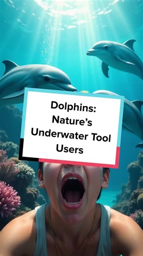 Did you know dolphins use sea sponges as tools? Discover how these clever creatures protect themselves while foraging! #DolphinFacts #OceanLife #AnimalIntelligence #MarineScience #NatureWonders
