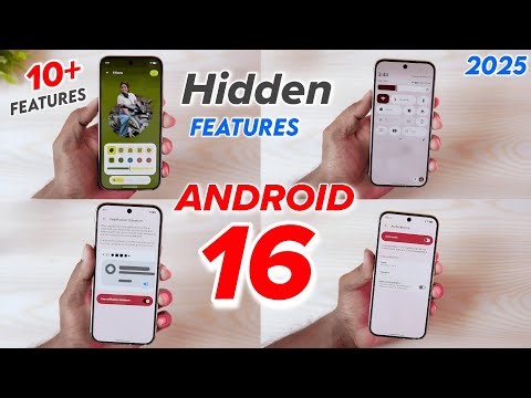 Top 10 Hidden Features of Android 16 | Android 16 Hidden Featurs | Android 16 Tips And Tricks