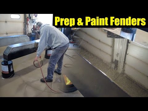 2003 Tilt Bed Trailer Part 5 More Fender Work