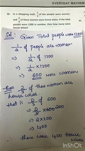 Everyday word problems