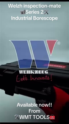 Welzh inspection mate series 2 industrial Borescope available now from wmt tools. Next day delivery also available for more information and prices just email📬 wmttoolslimited@gmail.com