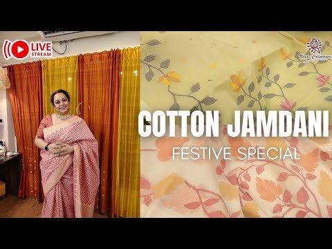 🌸 Durga Puja Special Hand Jamdani Sarees | Bengal Handloom Collection | Utsav Collections 🌸