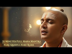 35 Minutes Full Maha Mantra – Powerful Hare Krishna Meditation & Peaceful Chanting
